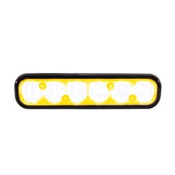 Whelen Ion Series Super-Led Emergency Lighthead - Amber Warning Light for Police & Emergency Vehicles - Ultra Bright Professional-Grade - Durable Hard-Coated Lens - 25 Flash Patterns