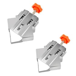 SOPHREPT Right Corner Clamps for Woodworking, Pack of 2, Stainless Steel Right Angle Clamp, Durable 90 Degree Clamp for Woodworking, Efforteless Adjusting Wood Clamps