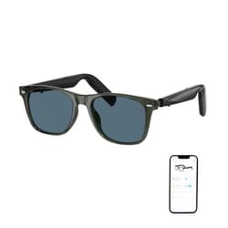 GetD Bluetooth Sunglasses for Men/Women, AI Translator Powered by GPT, 11H Battery, Polarized UV Protection, Smart Eyewear