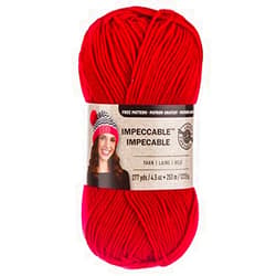 Loops & Threads Impeccable Yarn 4.5 oz. One Ball - Cherry