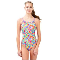 Dolfin Uglies Women's One Piece Swimsuit - Athletic V-Back Training Swimsuit