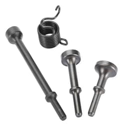 KUNTEC 4 Pcs Smoothing Pneumatic Air Hammer Pneumatic Chisel Bits Tools Kit