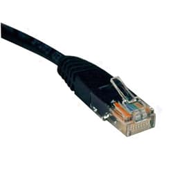 Eaton Tripp Lite Cat5e 350MHz Molded Patch Cable (RJ45 M/M) - Black, 20-ft.(N002-020-BK)