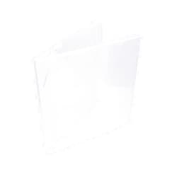 Maxtek 5.2mm Durable CD Case, Slim Single Disc Clear PP Poly Plastic Cases, 25 Pack.