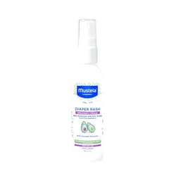 Mustela Baby Diaper Rash Cream Spray – Touch-Free protectant with Zinc Oxide & Natural Avocado - Treats, Soothes and Prevents Diaper Rash- Fragrance-Free - 3 fl. oz