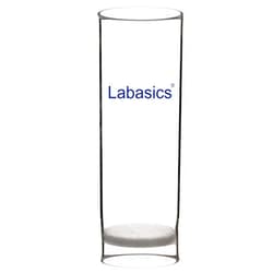 Labasics Glass Extraction Thimble, Medium Porosity Borosilicate Glass Extraction Thimble for Laboratory Soxhlet Extraction Apparatus, 30 mm ID 35 mm OD and 100 mm Height