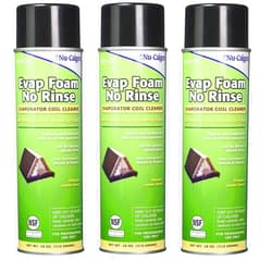 Nu-Calgon 4171-75 Evap Foam No Rinse Evaporator Coil Cleaner, 18 oz. (3-Pack)