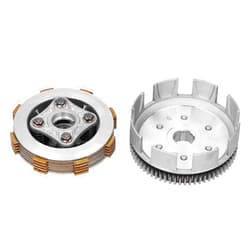 Aramox Motorcycle Clutch Assembly for LIFAN 140cc 150cc Manual Engine PIT PRO Trail/Dirt Bike Thumpstar Quad ATV Dune
