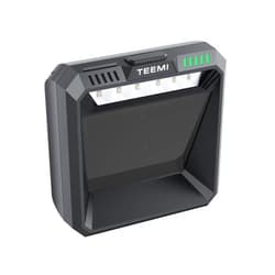 TEEMI 2D QR Handsfree Barcode Scanner One Megapixel High Resolution Sensor with Global Shutter, USB Wired Virtual COM Port Omni-Directional QR Area Imager for Retail Kiosk Pharmacy