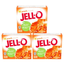 Jell-O Peach Jell-O Gelatin Dessert 3-oz box (Set of 3)
