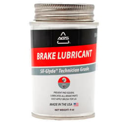 AGS Automotive Solutions 4oz Brush Top SIL-Glyde Silicone Brake Grease - Premium Brake Caliper Grease and Brake Lubricant for Optimal Performance and Longevity