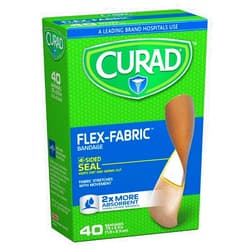 CURAD Flex-Fabric Adhesive Bandages, 3/4