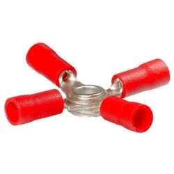 Morris Products 12178 Vinyl Insulated 4-Way Connectors 22-16, 100-Pack