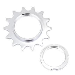 VGEBY Single Speed Freewheel, High Strength Steel Flywheel Sprockets Parts for Fixed Gear Bike 13/14/15/16T