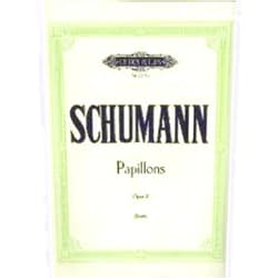 Robert Schumann,Hans Joachim Köhler EDITION PETERS SCHUMANN ROBERT - PAPILLONS OP.2 - PIANO Partition classique Piano - instrument à clavier Piano
