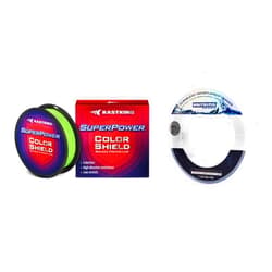 KastKing Superpower ColorShield Braided Fishing Line & KastKing DuraBlend Monofilament Leader Line