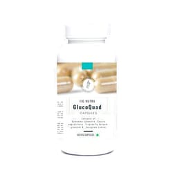 FounditGood FiG Nutra ‘GlucoQuad’ Capsules | Herbal Blood Sugar Support Supplement | Gymnema, Fenugreek, Cassia, Syzygium Blend | 60 Veg Capsules