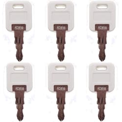 Wretesr Keys for RV Motorhome Trailer Camper Door Lock, 6PCS G391 Key for RV Storage Compartment Cabinets Bins Doors Lock, Replacement for Global Link FIC Lippert Components Montana Trailers