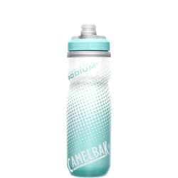 CamelBak Podium Chill Insulated Bike Water Bottle - Easy Squeeze Bottle - Fits Most Bike Cages - 21oz, Teal Dot