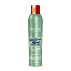 Aveeno Fresh Greens Blend Sulfate-Free Dry Shampoo Spray with Rosemary, Peppermint & Cucumber to Thicken & Nourish, Volumizing Dry Shampoo for Thin or Fine Hair, Paraben & Dye-Free