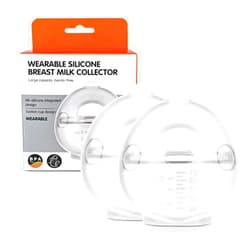 SANFE ELEPHANT Breastmilk Collector - Wearable Efficient Breastmilk Collector 3 oz/100 ml 2 PCS
