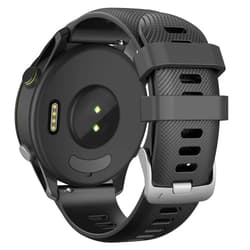 CUZOW Compatible with Garmin Vivoactive 4S Bands,Quick Release Silicone Band 18mm Replacement for Garmin Venu 2S/Vivomove 3S/Forerunner 255S/255S Music for Women Men.