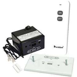 Durablow TR1001 On/Off Gas Fireplace Remote Control Kit for Millivolt Valve, IPI Module, Replaces Wall Switch, Wireless Gas Fireplace Remote