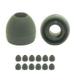 Earbudz 10 Pairs Small Size Only Silicone Replacement Earbud Ear Buds Tips 3.9mm - 4mm Connection Point