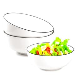 Dicunoy 3 Pack 65 OZ Large Serving Bowls, 8