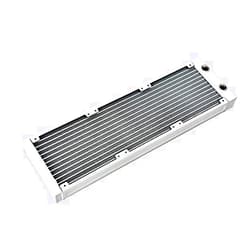ANWCOOLER Syscooling Radiator White Color Aluminum Material 360mm White Color Water Cooling Radiator for DIY Computer Water Cooling