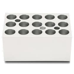 ONiLAB 2mLx 15 Centrifuge Tubes Capacity Scientific Aluminum Dry Bath Heating Block for Digital Dry Bath Incubator……