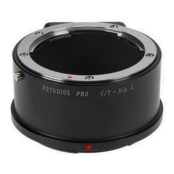 Fotodiox Pro Lens Mount Adapter Compatible with Contax/Yashica (CY) Lenses to Nikon Z-Mount Cameras