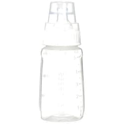 NUK Gerber First Essentials Clear View Silicone Bottle, Slow Flow, 5 Ounce