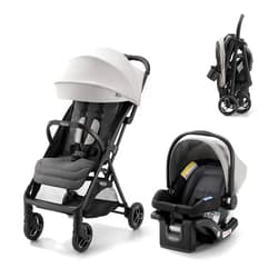 Graco Ready2Jet Travel System – Compact Travel Stroller with Automatic Fold and SnugRide Infant Car Seat