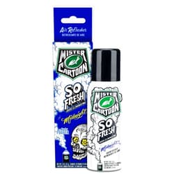 Turtle Wax X Mister Cartoon 54229 So Fresh Odor Eliminating Fogger Car Air Freshener, Long Lasting Scent, For Car and Home, 2 oz. (Pack of 1), Midnight Fragrance