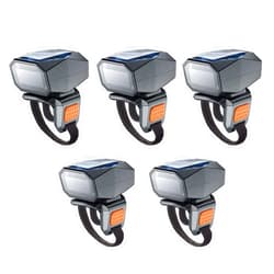 Eyoyo 2D Bluetooth Ring Barcode Scanner,Wearable Wrist Finger Wireless Scanner, Left/Right-Hand Operation,1D QR PDF417 Data Matrix Reader for iPhone, Android, Windows,Mac OS