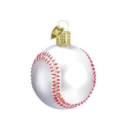 Old World Christmas 2020 Christmas Ornament Baseball Glass Blown Ornament for Christmas Tree