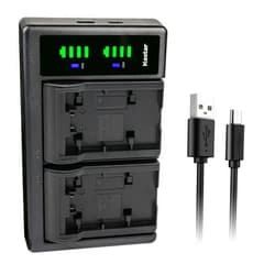Kastar VW-VBT380 LTD2 USB Battery Charger Compatible with Panasonic HC-V520GK HC-V520MGK HC-V520K HC-V550 HC-V550M HC-V550K HC-V620M HC-V710 HC-V720 HC-V720M HC-V720GK HC-V785K Camera