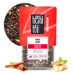 Tiesta Tea - Chai Love Tea | Spiced Chai Black Tea | Premium Loose Leaf Tea Blend | High Caffeinated Black Tea | Make Hot or Iced Tea & Brews up to 25 Cups - 1.9 Ounce Resealable Pouch