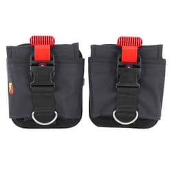 Dive Rite Scuba Diving Quick Buckle Weight Pocket System - 20 LB