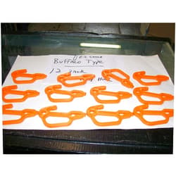 E-Z Catch 12 Pack Plastic Buffalo Style Crab Pots Hooks