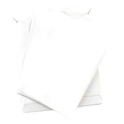 MeganJDesigns Wafer Paper Flexible Edible Printer Sheets 12 Pack 0.4mm White Letter Size 8.5