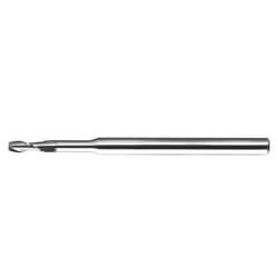 KYOCERA 1640-0625.590 Series 1640 Extended Reach Square End Mill, Carbide, Uncoated, 30 Degree Angle, 2 Flute, 1/16
