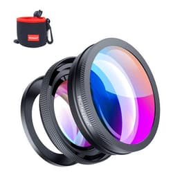 PROfezzion Camera HD 18mm Wide Angle Lens with 10x Macro Portion for Sony ZV-E10 ZVE10 ZV-1F ZV1F A6400 A6300 A6100 A6000 ZV-1 ZV1 RX100 VII VI V Canon G7X Mark II III Camera