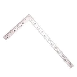 Utoolmart 150mmx300mm Thickened High-end Square Stainless Steel Framing Square Right Angle Ruler Thicken Try Square Ruler Tools for Carpenter Engineer 1Pcs