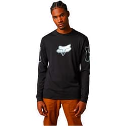 Fox Racing Vizen Dri-Release Mens Long Sleeve T-Shirt Black LG