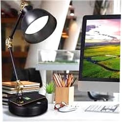 Generic Ottt~Lite Wireless Charging LED Desk Lamp