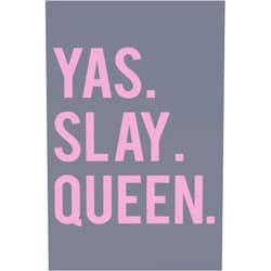 Daniel Jones Cute Yas Slay Queen Quote Girls Family Top: - Notebook A5 size, 116 of high quality white papers