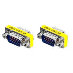 StarTech.com VGA Gender Changer - HD15 Female to HD15 Male - - Male/Male - Monitor Adapter (GC15HSM) (Pack of 2)