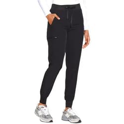 COZYFIT Womens Scrub Pants - Soft Stretch Yoga Style with 5 Pockets, Slim Fit Jogger Scrubs Pants for Women